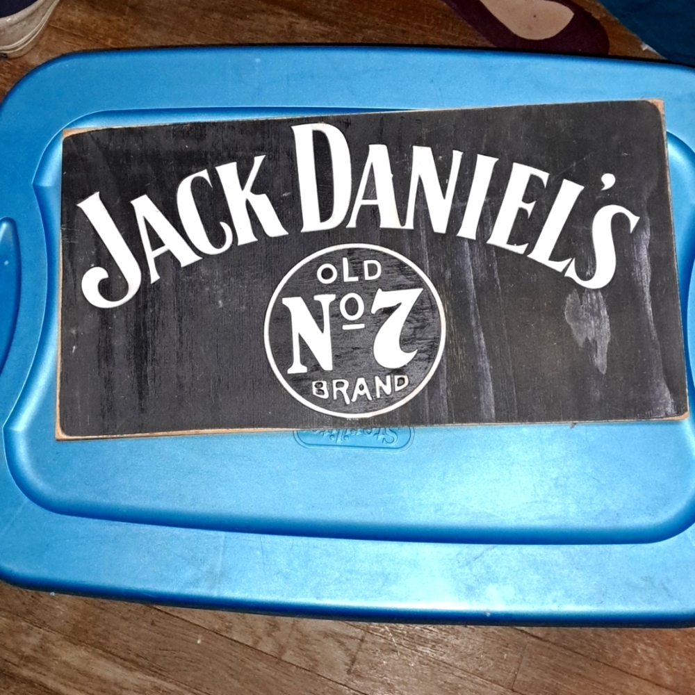 Jack Daniel's old No.7  sign